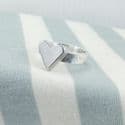 Ashes Heart Capsule Ring