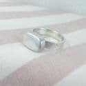 Ashes Oval Capsule Ring