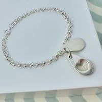 Ashes Tear Drop Bracelet