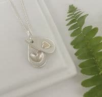 Ashes Tear Drop Necklace
