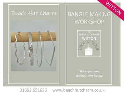 Bangle Workshop, Sun 13th Sept 9:30am - 12pm, BEACH HUT CHARM