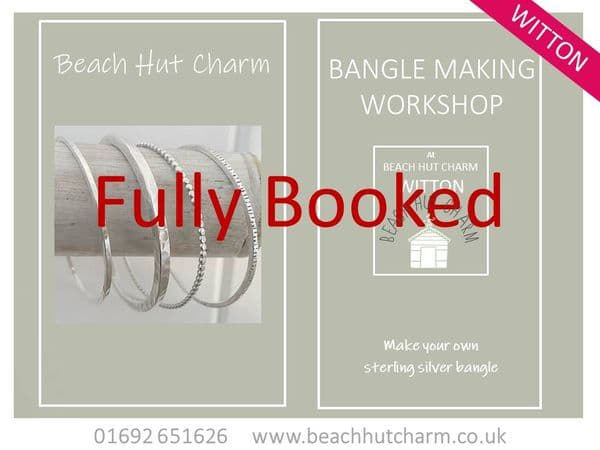 Bangle Workshop, Sun 14th June 9:30am - 12pm, BEACH HUT CHARM