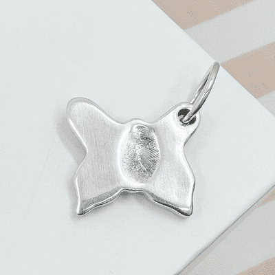 Butterfly Fingerprint Charm