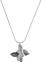 Butterfly Partial Fingerprint Pendant