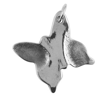 Butterfly Partial Fingerprint Pendant