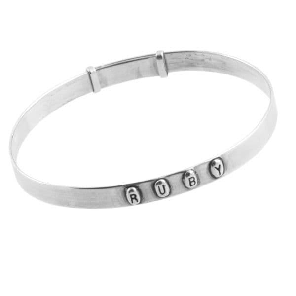 Child's Personalised Traditional Bangle
