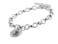 Circle Fingerprint Charm