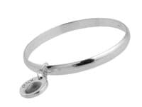 Circle Fingerprint Charm
