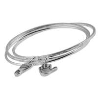 Cut Out Hand  Print Charm
