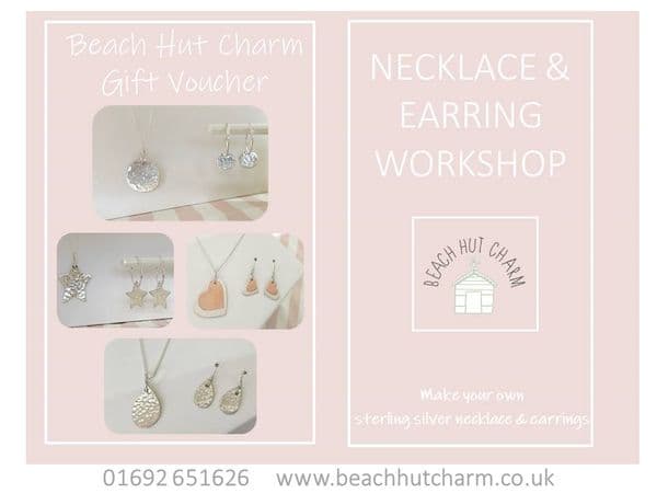 Earrings & Necklace Workshop  Gift Voucher