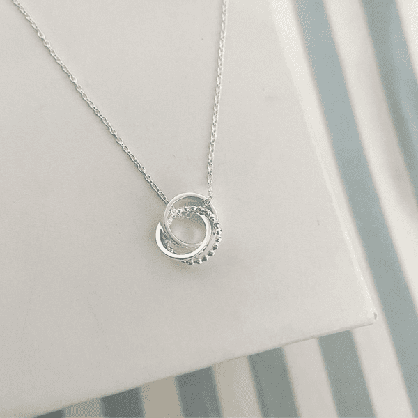 Entwined Circles Necklace