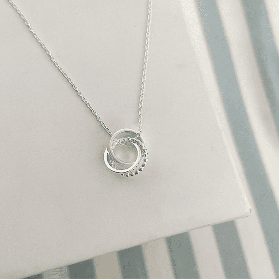 Entwined Circles Necklace