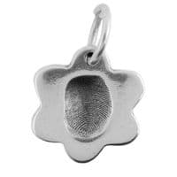 Flower Fingerprint Charm
