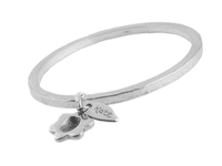 Flower Fingerprint Charm