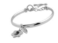 Flower Fingerprint Charm