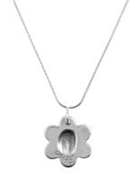 Flower Fingerprint Pendant