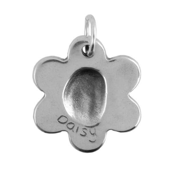 Flower Fingerprint Pendant