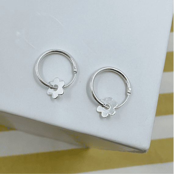 Flower Hoops