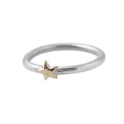 Golden Star Ring