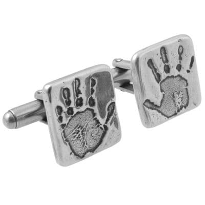 Hand Print Cufflinks