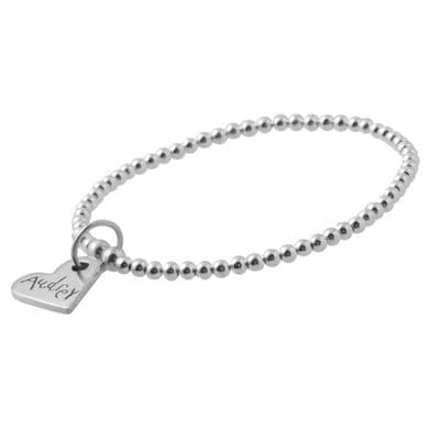Handwriting Beaded Bracelet
