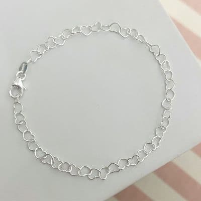Heart Chain Bracelet