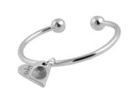 Heart Fingerprint Charm