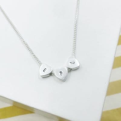 Heart Initial Necklace