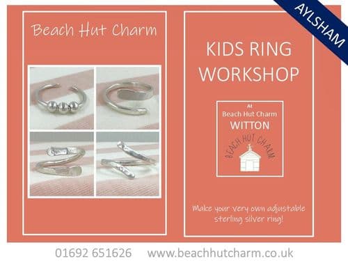 Kids Ring Workshop, Sun 19th July, 2pm - 4pm,  URBAN CLAY