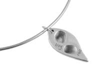 Leaf Fingerprint Pendant
