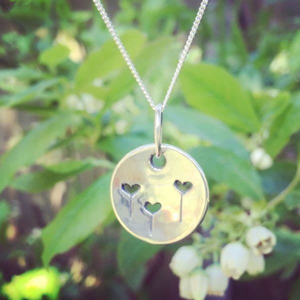 Lollipop Heart Necklace