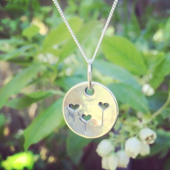 Lollipop Heart Necklace