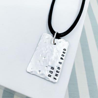 Luna Tag Necklace