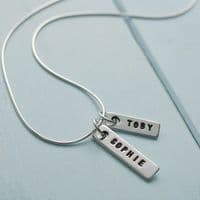 Name Tag Necklace