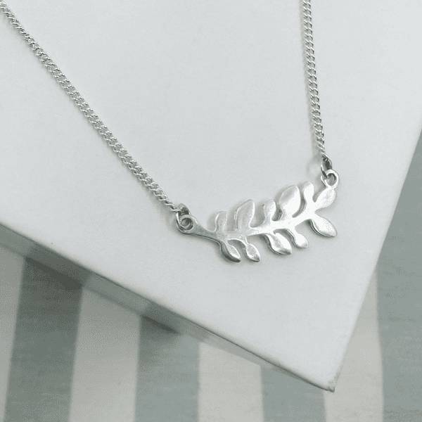 Olive Branch Necklace