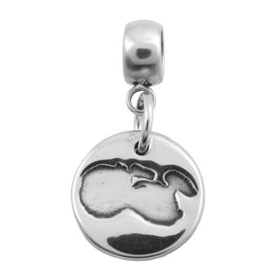 Pandora Style Baby Scan Charm
