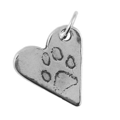 Paw Print Charm