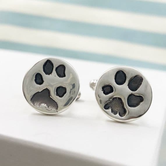 Paw Print Cufflinks