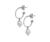 Pearl Hoops