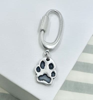 Personalised Silver Key Rings