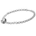 Personalised Silver Rings Bracelet