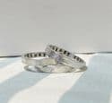 Personalised Silver Stacking Ring