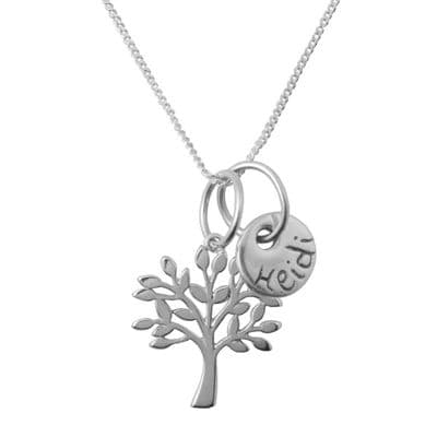 Personalised Tree Necklace