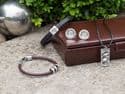 Rectangle Fingerprint Dog Tag