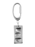 Rectangle Fingerprint Dog Tag