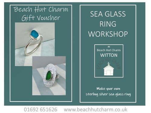 Sea Glass Ring Workshop Gift Voucher