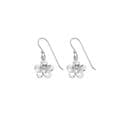 Silver Buttercup Earrings