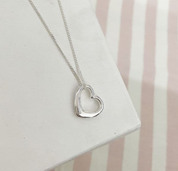 Silver Heart Necklace
