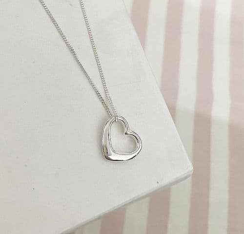 Silver Heart Necklace