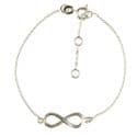 Silver Infinity Bracelet